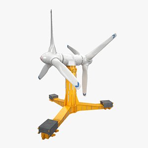 Tidal Power Double Turbine