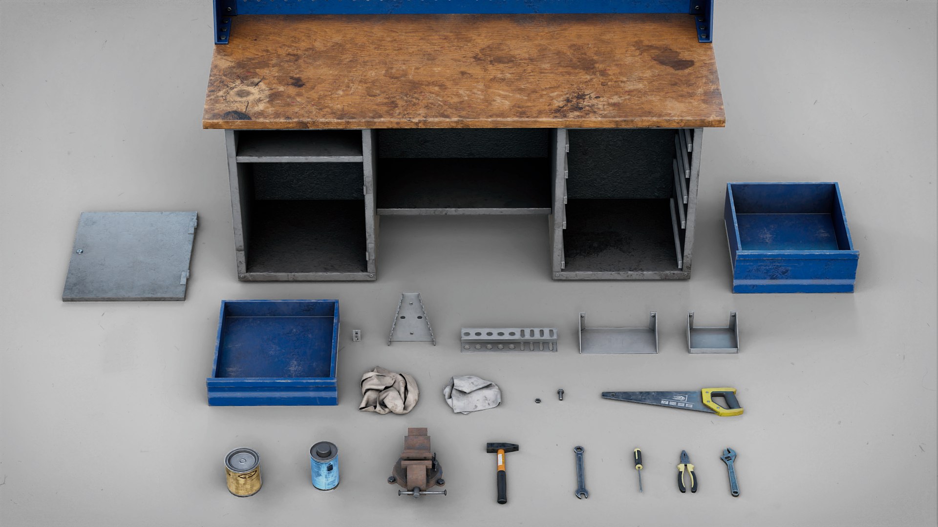 3D Workbench GameReady model https://p.turbosquid.com/ts-thumb/HV/e5GBjg/Li/11/png/1706596772/1920x1080/fit_q87/8bc74ea97596cc8ef541c73167167a97ffed1a4a/11.jpg
