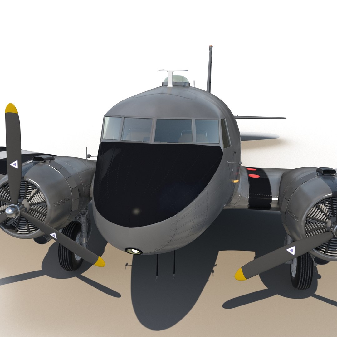 douglas dc-3 air force 3d model https://p.turbosquid.com/ts-thumb/HV/kEy4nd/ZTnTJ4BB/douglasdc3usairforce3dmodel33/jpg/1445005092/1920x1080/fit_q87/2733368ab10121595771ba010663a1edab7a927f/douglasdc3usairforce3dmodel33.jpg