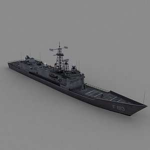 3d model hazard frigate oliver