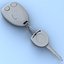 car key remote 3d model