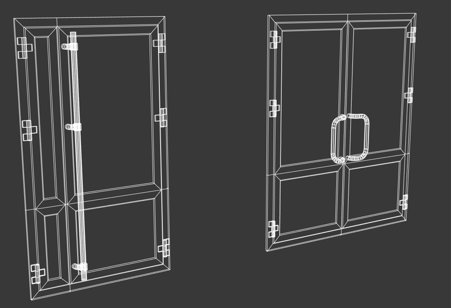 Windows Doors Model - TurboSquid 1451346
