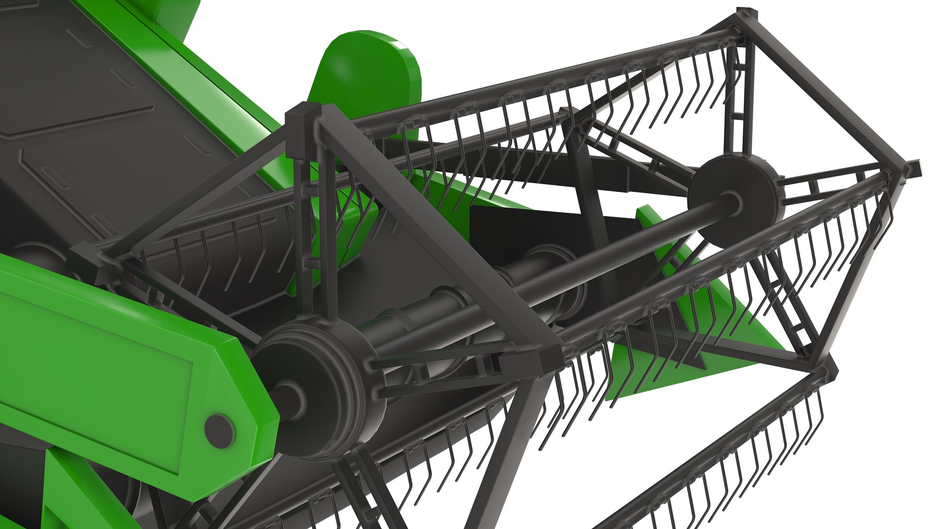 3D Rice Combine Harvester Model - TurboSquid 2264364