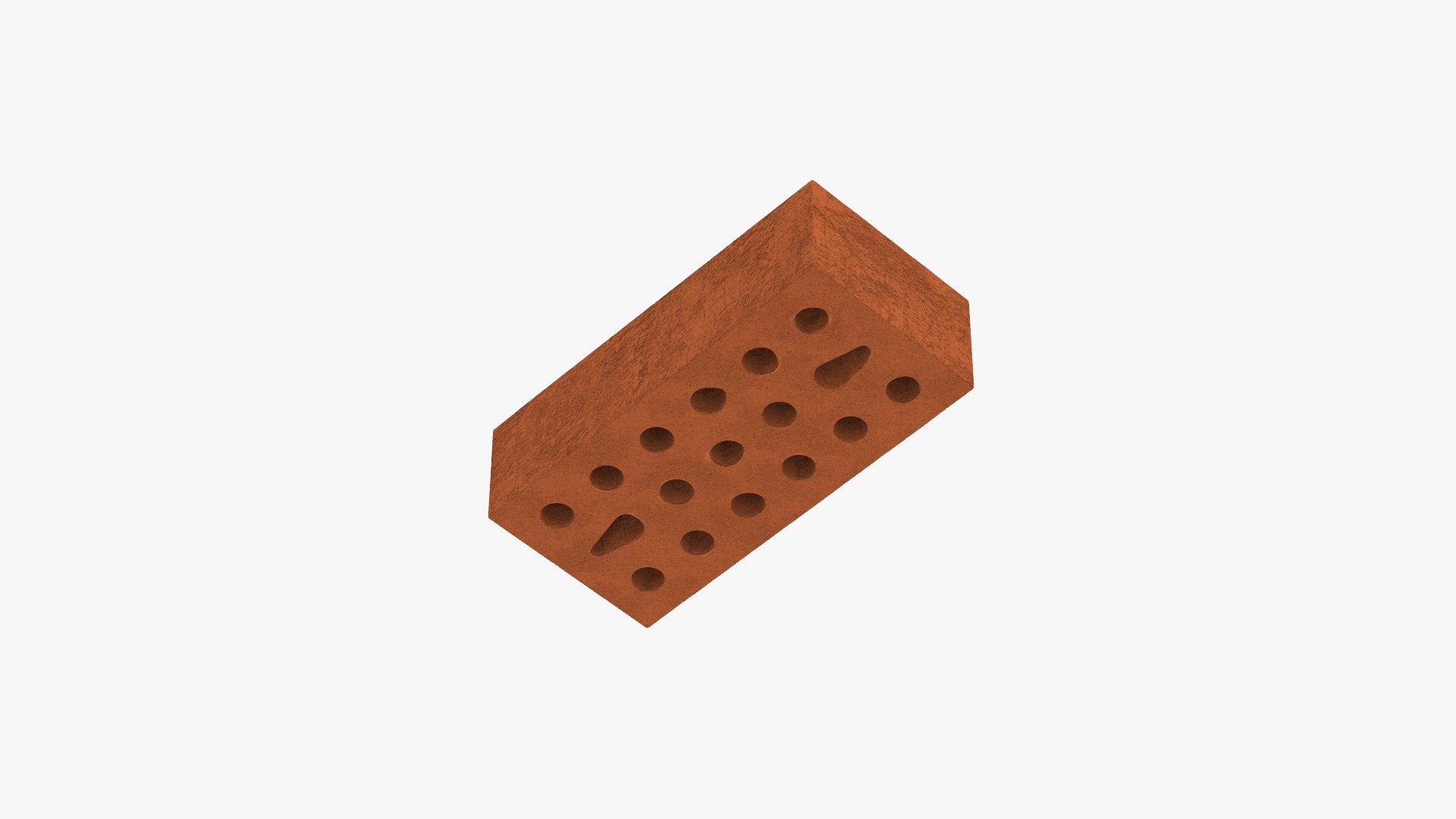 3D Construction Red Brick model - TurboSquid 1895921