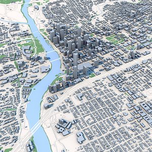 3D Austin City Texas United States