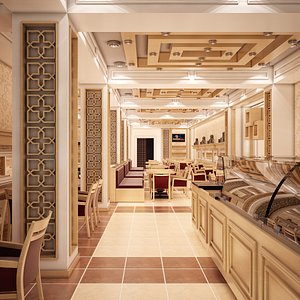 Restaurant Interior 01 V2