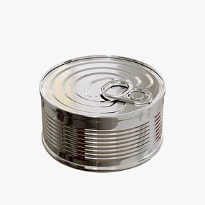 Round Tin Can Small