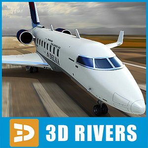Bombardier challenger 605 04 by 3DRivers