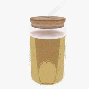 coffee glass 3D model
