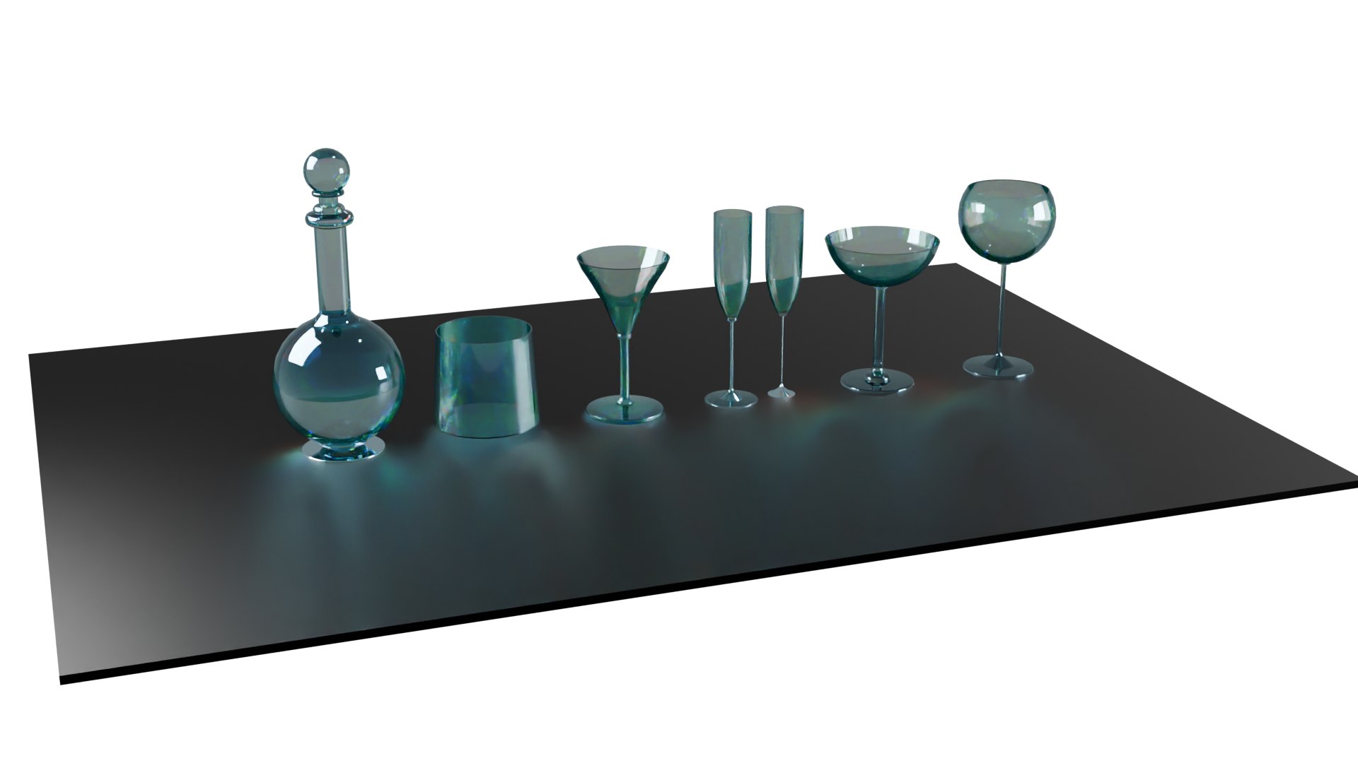 3D Glass Models - TurboSquid 2197970