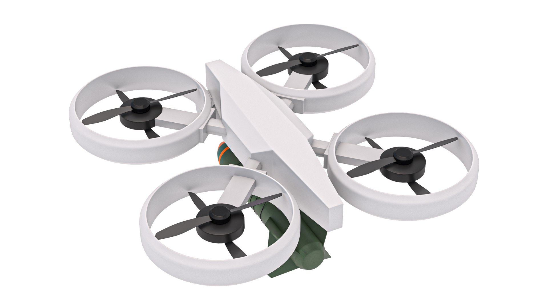 Military Quadrocopter Drone 3D model https://p.turbosquid.com/ts-thumb/HW/5gbyLz/Qg/militarydrone3/png/1710884753/1920x1080/fit_q87/4fce29c7b357690187b48d6069ab7e95bf54a7af/militarydrone3.jpg