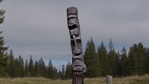 Korean traditional totem Jangseung