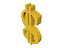 Low Poly Dollar Symbol