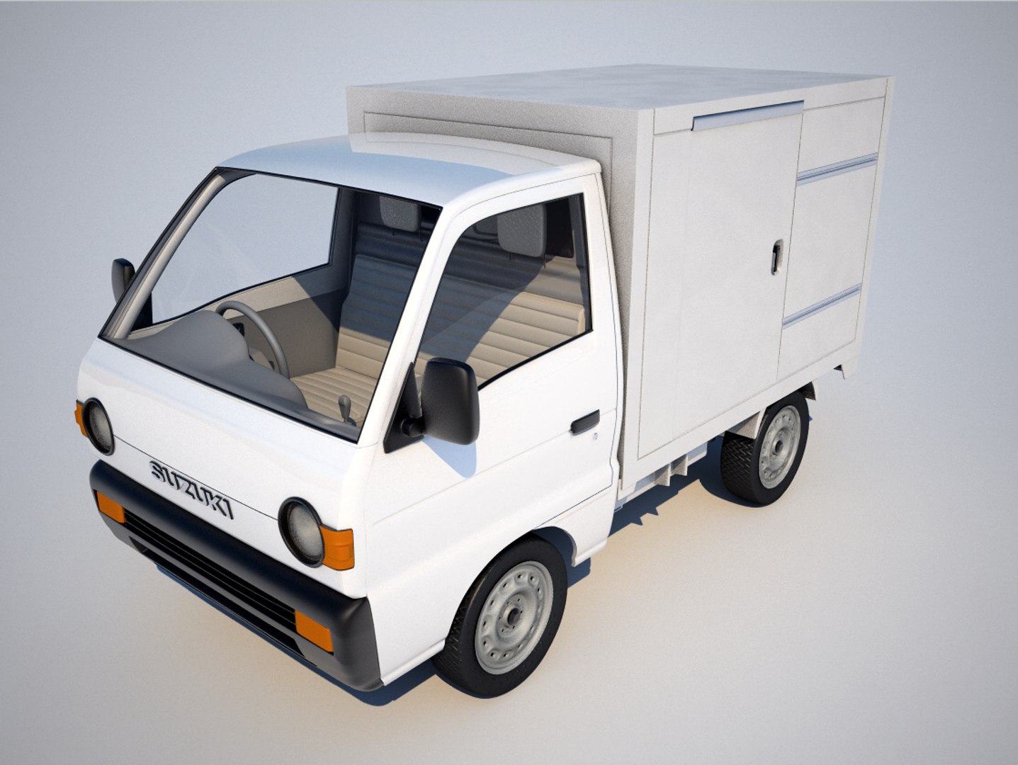 Suzuki Carry 3d Obj