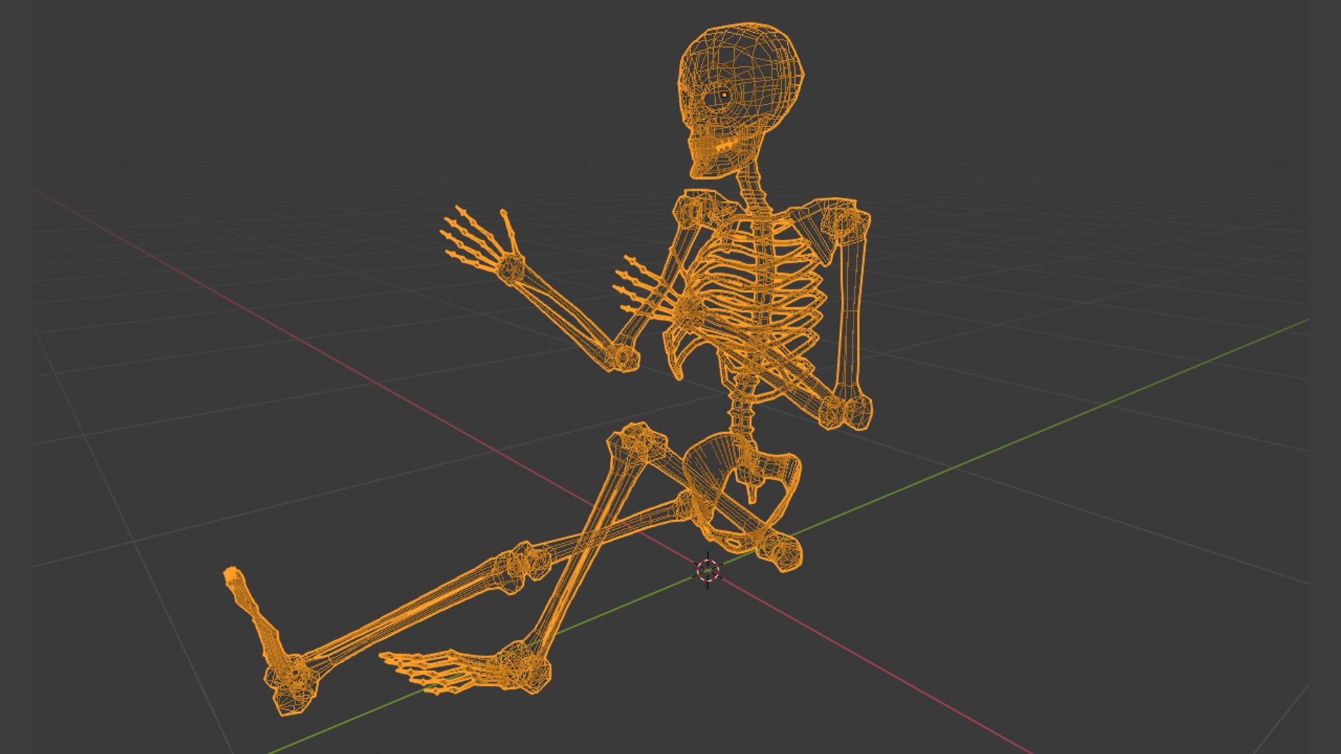 Skeleton Halloween 3D Model - TurboSquid 1590029