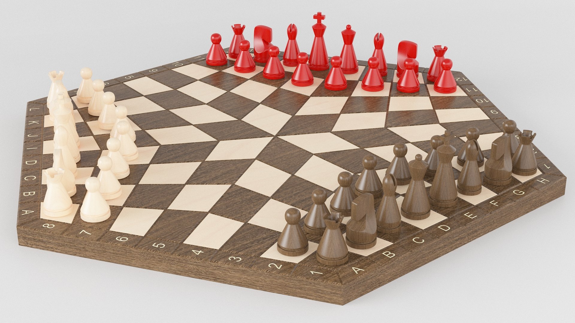 Chess Players Formats Model | 1145829 | TurboSquid