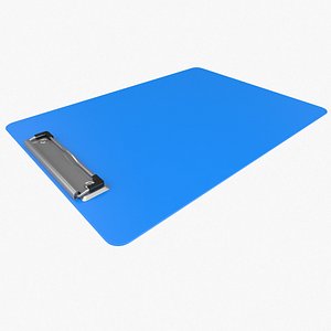 3D clipboard office notes