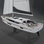 BAVARIA C46 럭셔리 요트 3D 모델
