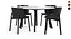 Buddy Chairs Tavolo rotondo destro