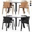 Buddy Chairs Tavolo rotondo destro