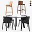 Buddy Chairs Tavolo rotondo destro