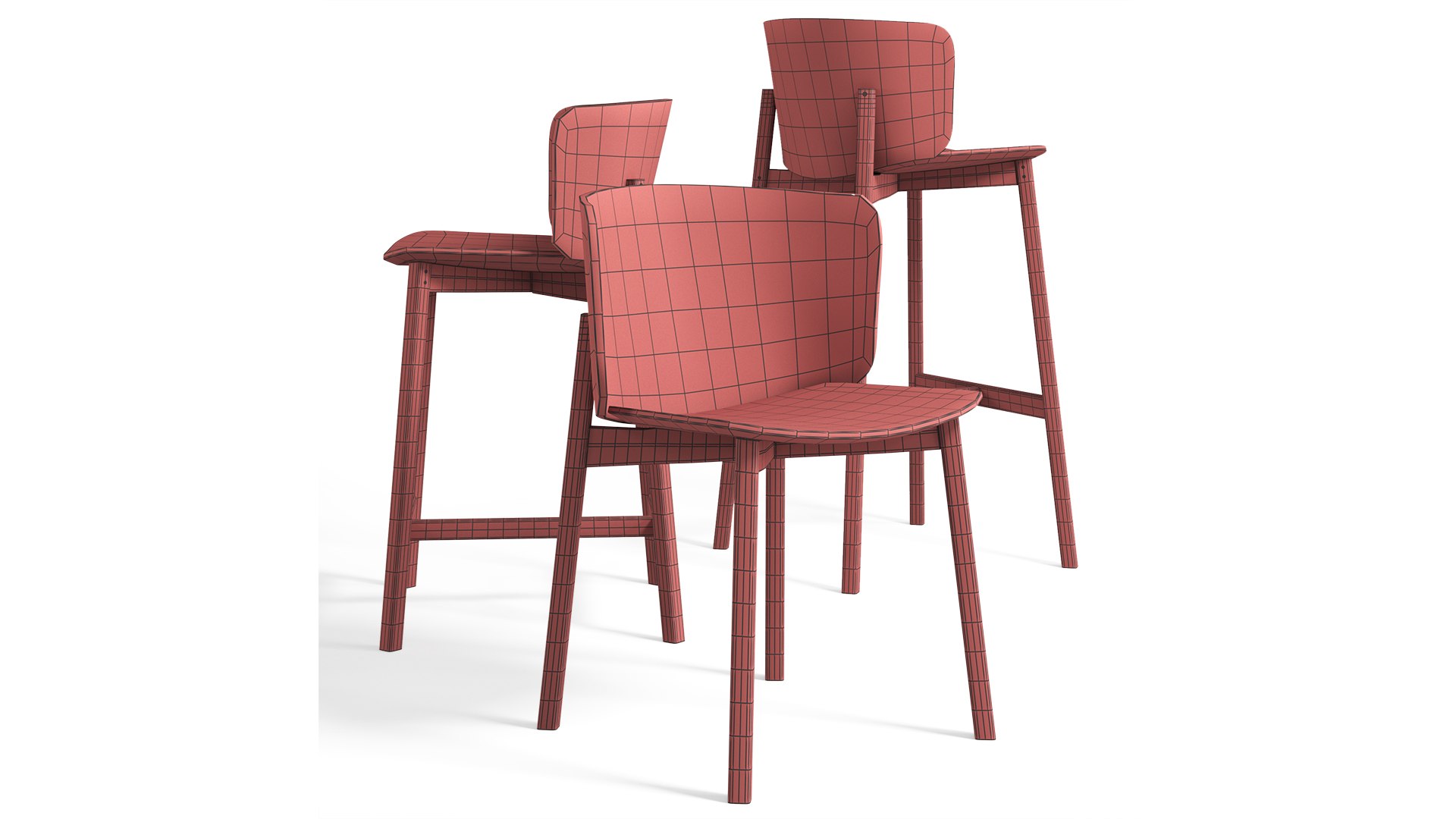 3D Buddy Chairs Right-Round Table Model - TurboSquid 1997599