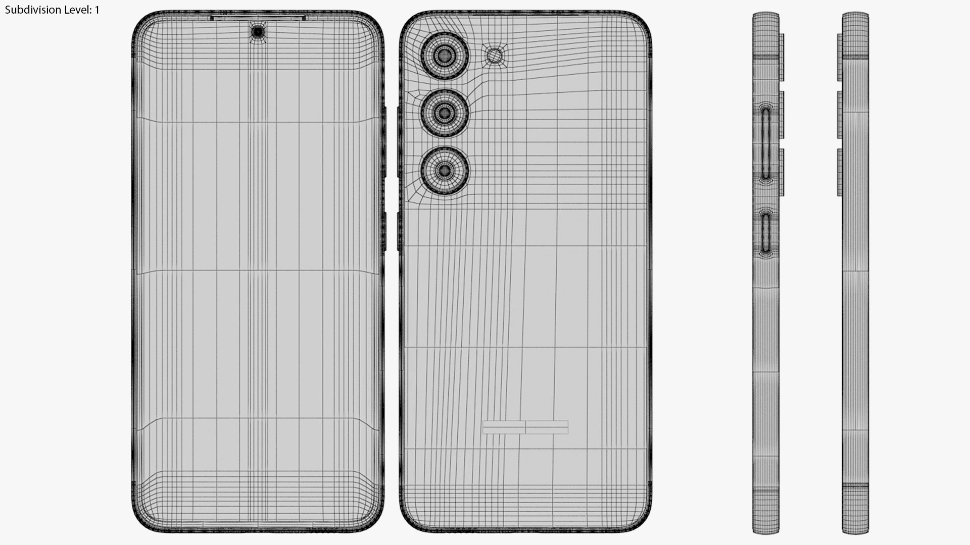 3D Model Samsung Galaxy S23 Graphite - TurboSquid 2022101