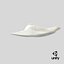 Shark Teeth Carcharodon Angustidens 3D Model