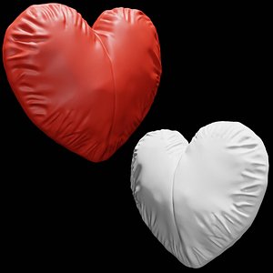 3D Heart Cushion