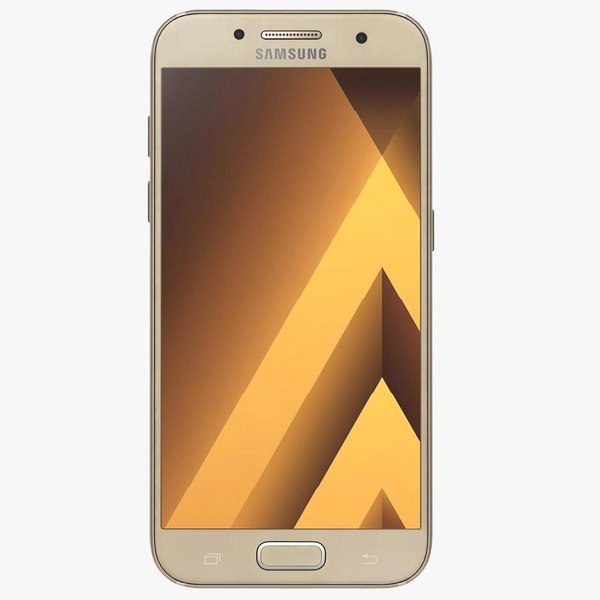 samsung galaxy a3 2017 3d obj