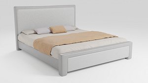 Bed in a modern and stylish design