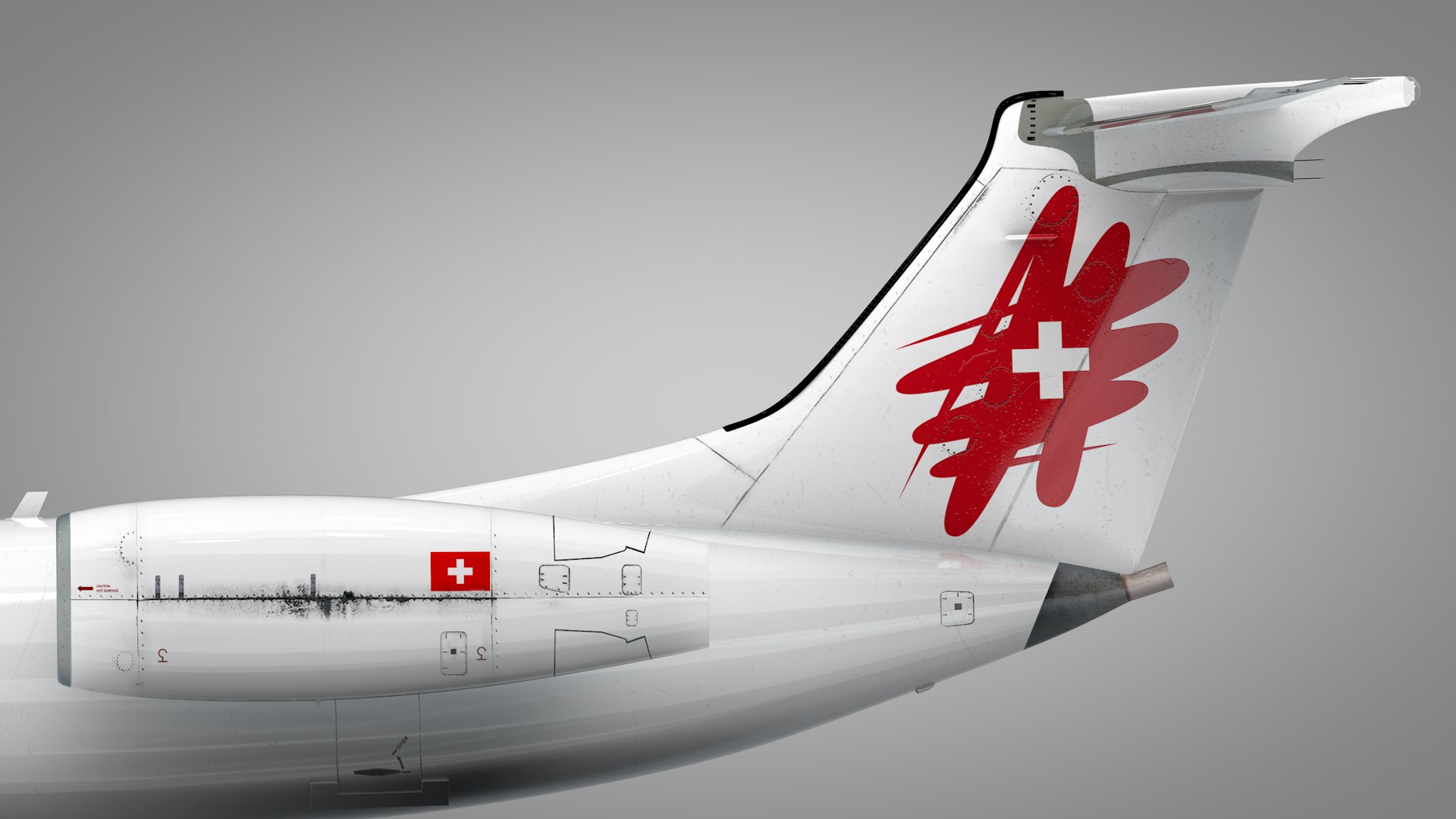 CROSSAIR EMBRAER ERJ 145 L1360 3D - TurboSquid 1728442