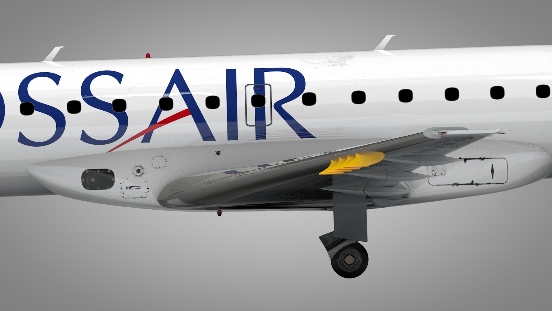 CROSSAIR EMBRAER ERJ 145 L1360 3D - TurboSquid 1728442