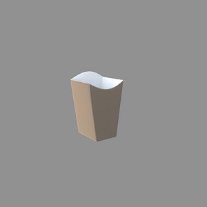 Popcorn Box v2 silver model