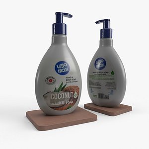 hand soap 3D model