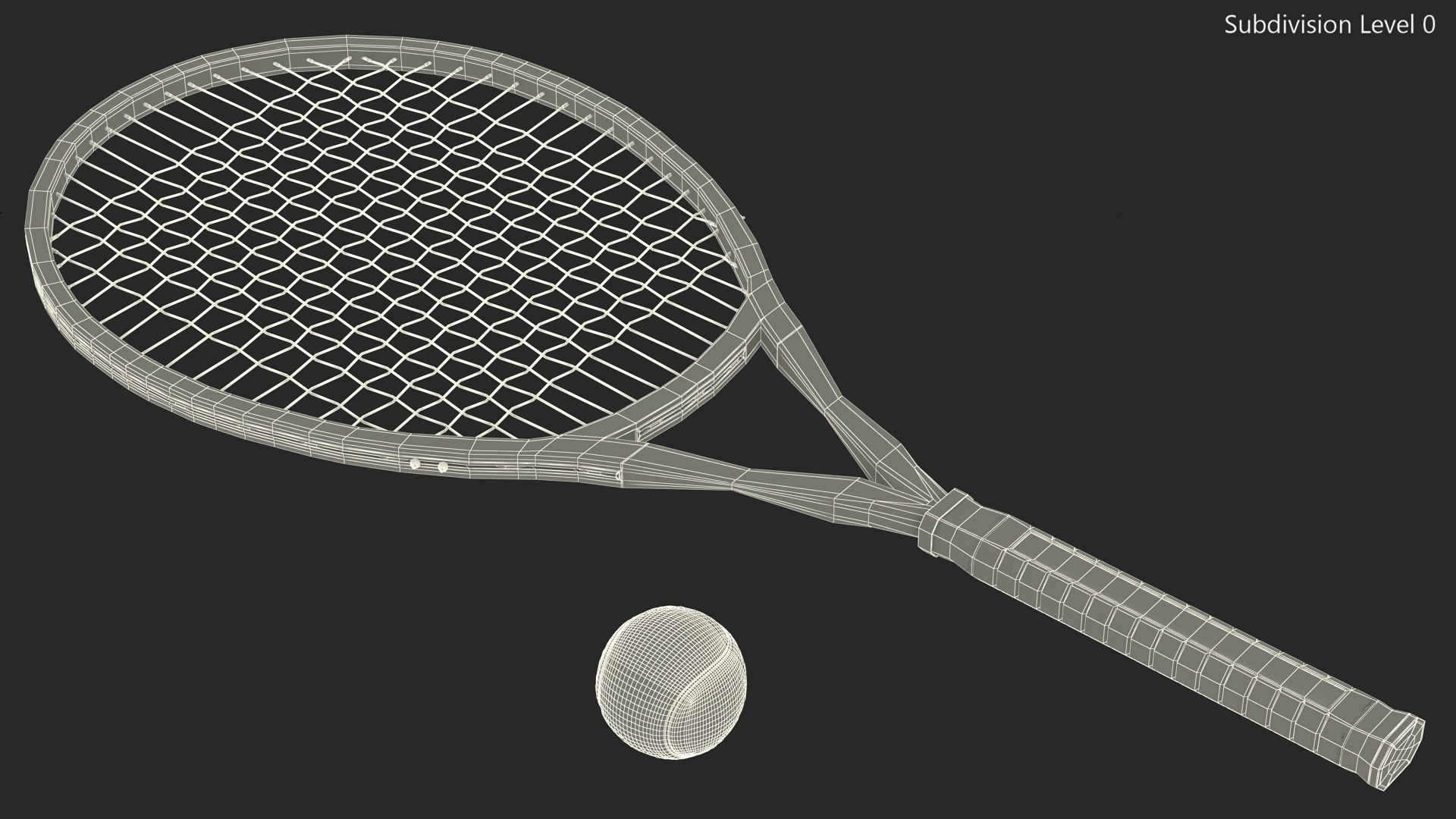 3D Red Tennis Racket with Tennis Ball https://p.turbosquid.com/ts-thumb/HW/h1RPFx/RY/redtennisracketwithtennisball3dmodel018/jpg/1698352498/1920x1080/fit_q87/271ce1b88fdd22572fa6693007f446c42a3c9d45/redtennisracketwithtennisball3dmodel018.jpg