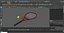 Raqueta de tenis roja con pelota de tenis