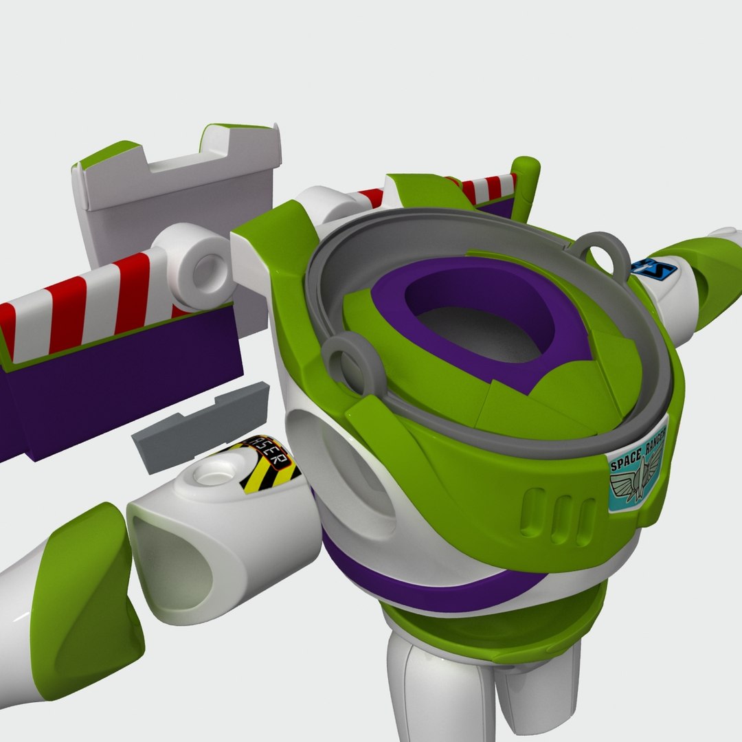 Buzz Lightyear 3d Max