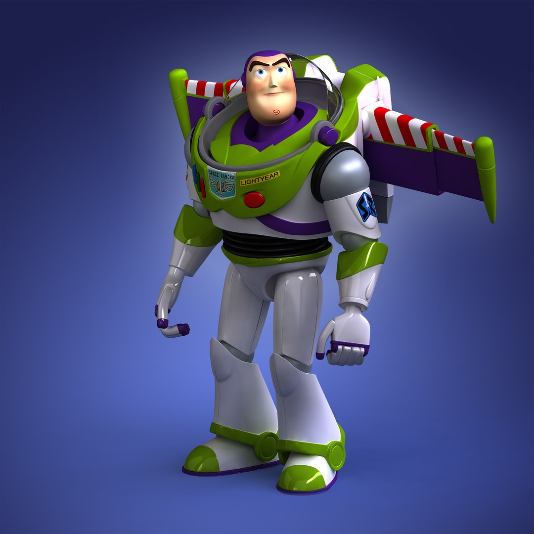 Buzz Lightyear 3d Max