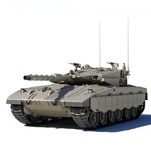 3D Merkava Mk3 model