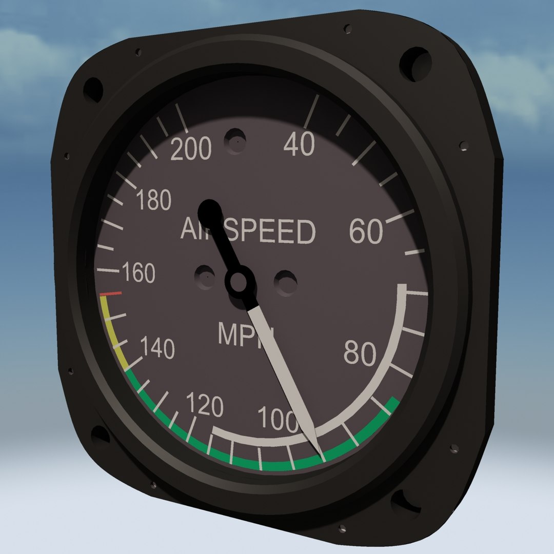 3ds Max 4 Aircraft Instruments Set