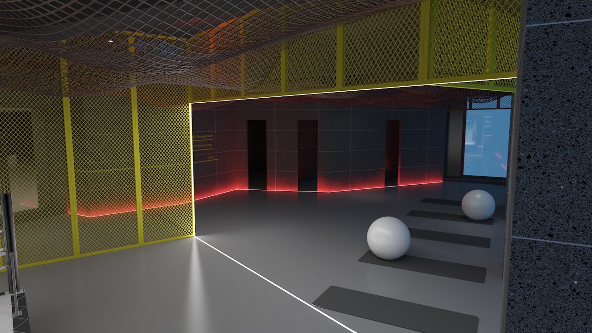 3D Boxing Arena 1 Model - TurboSquid 2096320