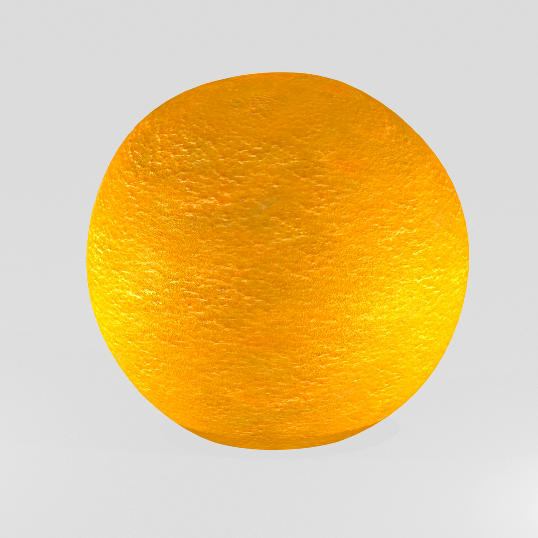 3d model hd orange