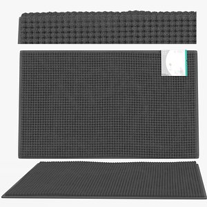 3D Microfibre Towel model