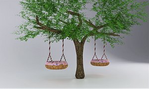 3D doughnut swing tree