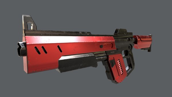 futuristic shotgun model