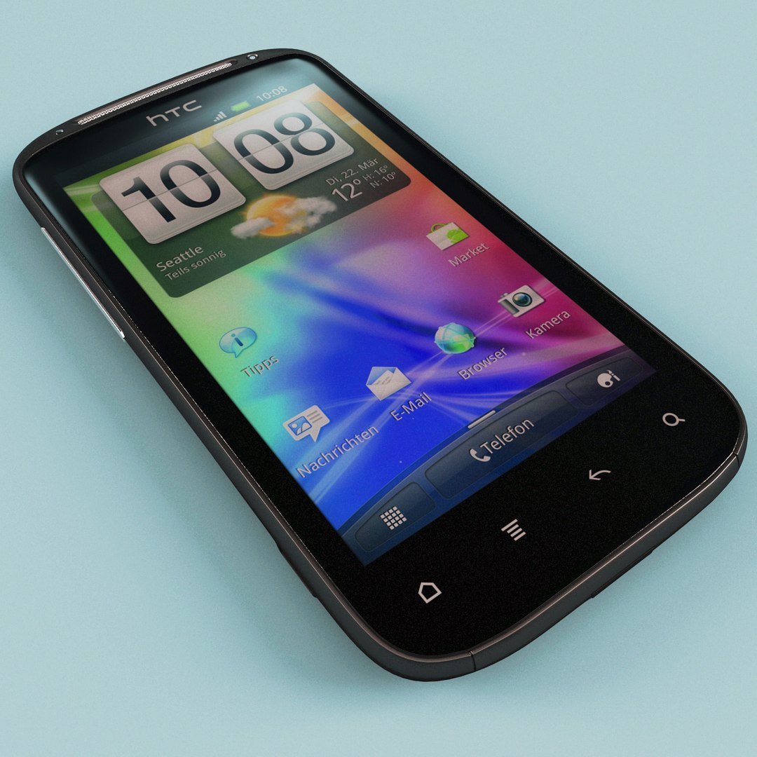 3d htc sensation model