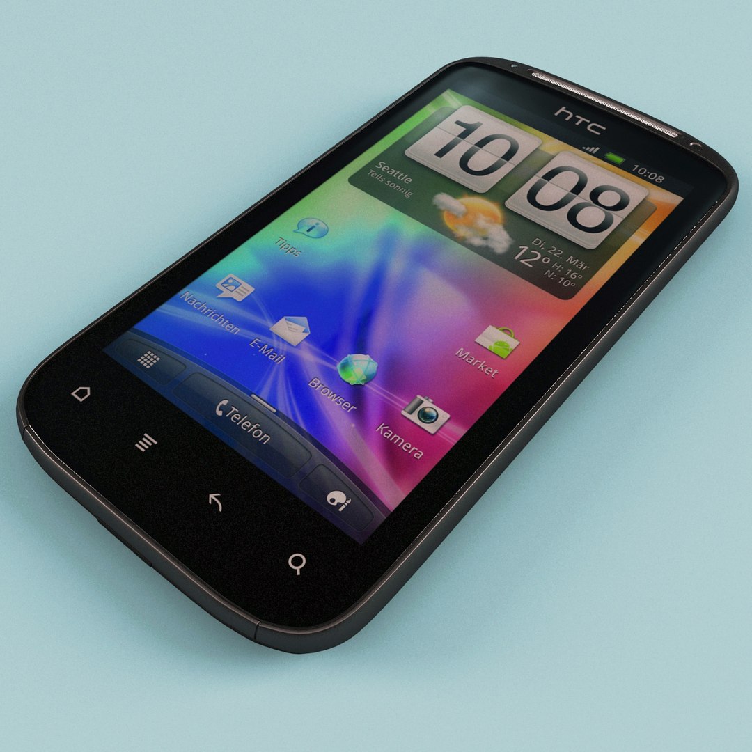 3d htc sensation model