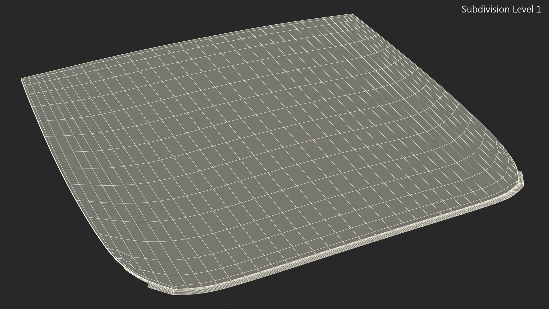 3D Rear Glass Automobile Model - TurboSquid 2384564