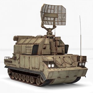 3D model 9K330 Tor SA-15 Gauntlet Air Defense System